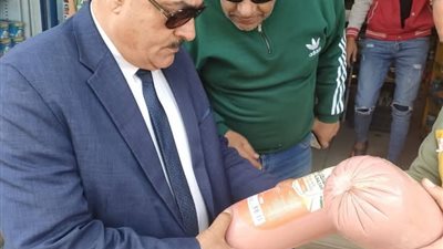 ١٠٤٤ مخالفة تموينية بأسواق دمياط
