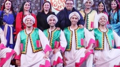 فرقة رضا تبهر الجمهور.. بالفنون الشعبية والاستعراضية