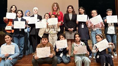 لقاء سويدان تدير ورشة تمثيل بالأكاديمية المصرية بروما