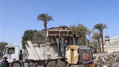 رفع 35 ألف طن من المخلفات في شوارع الجيزة خلال العيد