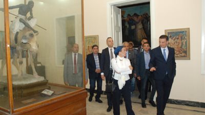 وزيرا الزراعة والبيئة والفاو يتفقدون المتحف الزراعي بالدقي