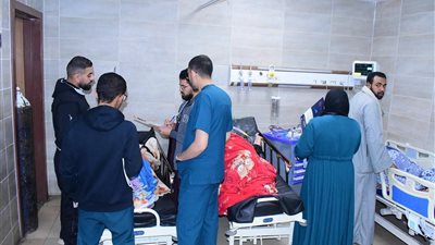 طوارىء جامعة سوهاج تستقبل ١٣٠٢ حالة خلال عطلة عيد الفطر