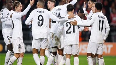 مبابي وفينيسيوس في الهجوم.. تشكيل ريال مدريد أمام فالنسيا