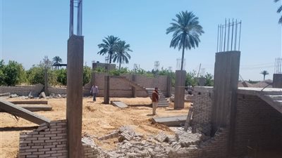 ازالة تعديات ب4 مراكز بالبحيرة