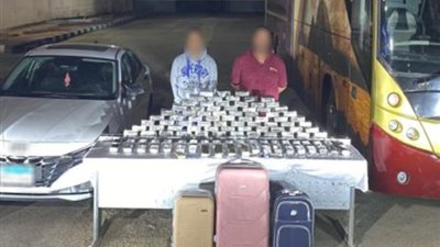سقوط عنصرين اجراميين بحوزتهما 100 كيلو حشيش بالسويس
