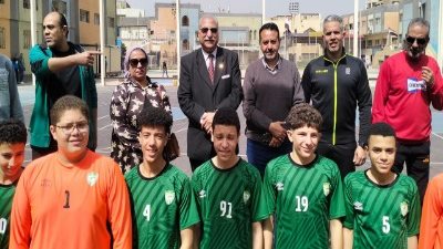 انطلاق بطولة الجمهورية للألعاب الجماعية بمدارس القليوبية