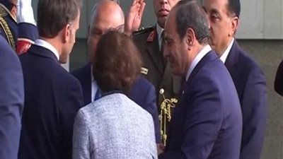 الرئيسان السيسي وماكرون في زيارة هامة لمحطة عدلي منصور