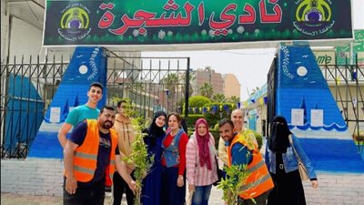 يوماً للبيئة بنادى الشجرة بالاسماعيلية لتعزيز السياحة