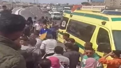 حبس الام المتهمة بإلقاء طفليها من اعلى كوبرى العامرية