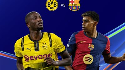 مباراة لا تُفوّت بين برشلونة وبروسيا دورتموند اليوم في دوري أبطال أوروبا ... لحظة بلحظة