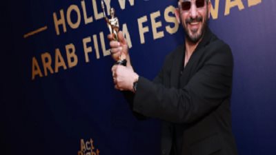 مهرجان هوليوود للفيلم العربى يمنح أحمد حلمى جائزة الإنجاز