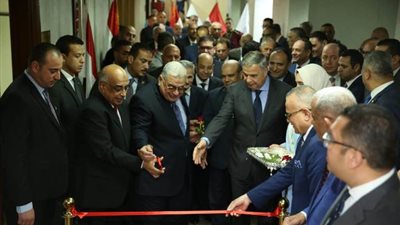 وزير العدل يفتتح مكتب للشهر العقاري بمجمع محاكم مجلس الدولة بالإسكندرية