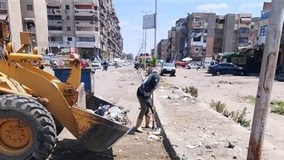 ادارة البيئة بمناخ بورسعيد تشرف على عمل 