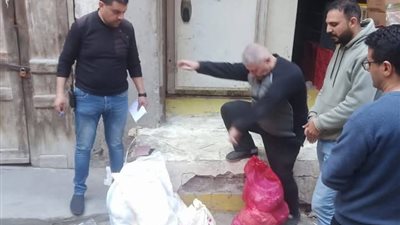 أغذية غير صالحة للإستهلاك الآدمي بأسواق دمياط