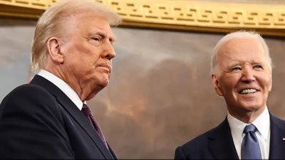 بايدن يهاجم ترامب: هذا ما فعله في 100 يوم