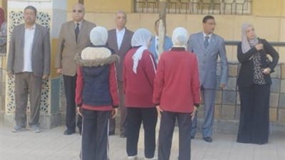 مدير تعليم القليوبية يجري جولة تفقدية لمدارس القناطر الخيرية