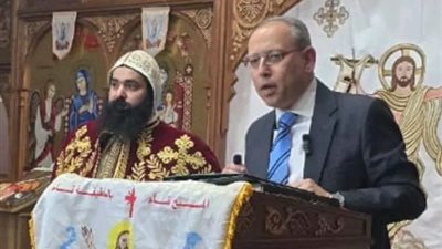 السفير المصري فى موسكو يشارك فى الاحتفال بعيد القيامة المجيد