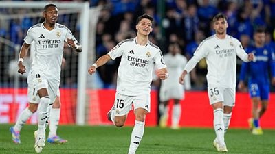 ريال مدريد يهزم خيتافى ويواصل مطاردة برشلونة بالدورى الإسبانى