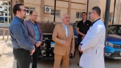 وكيل وزارة الصحة بالقليوبية يتفقد عددا من المنشآت الصحية ببنها
