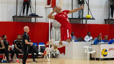 الأهلي يهزم النصر الليبي ويتأهل لربع نهائي بطولة إفريقيا لكرة الطائرة