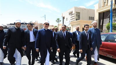 مفتي الجمهورية ومحافظ مطروح يفتتحان رسميًا فرع دار الإفتاء بالمحافظة