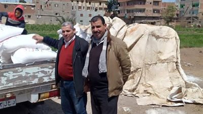 ضبط 3 طن ملح طعام مجهولة المصدر بديرب نجم