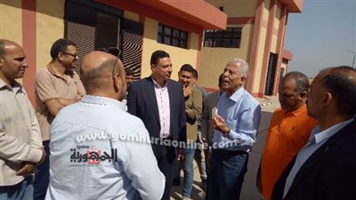 رئيس مدينة أشمون يستقبل اللواء هشام السوداني مستشار رئيس الوزراء