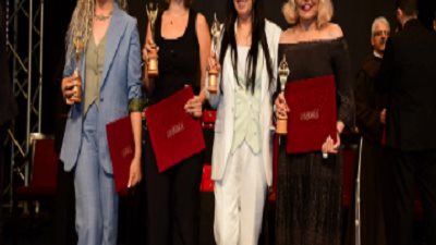 تكريم إيمان العاصى ولوسى وانتصار فى مهرجان الكاثوليكي للسينما