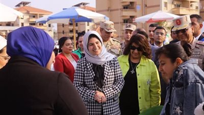 نائب محافظ دمياط تفتتح معرض منتجات ذوي الإعاقة برأس البر