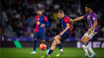 برشلونة يعزز صدارته بالفوز على بلد الوليد .. شاهد ملخص المباراة