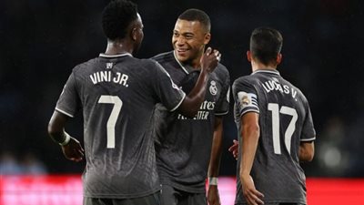 تشكيل ريال مدريد أمام سيلتا فيجو.. فينيسيوس ومبابي في الهجوم