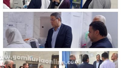 وكيل وزارة الصحة بالمنوفية يفاجئ مستشفي قويسنا المركزي