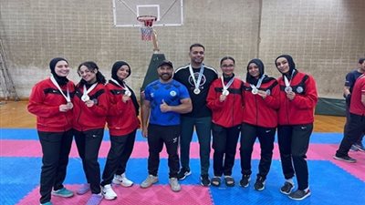 قناة السويس تتألق في بطولة الشهيد الرفاعي للكاراتية