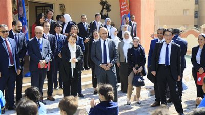 المدرسة اليابانية بأكتوبر تستقبل وزيري التعليم المصري والياباني