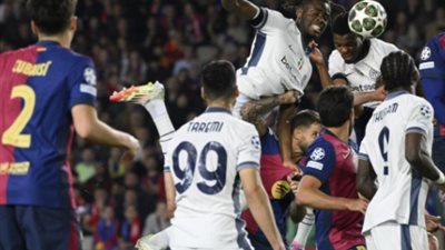 دوري أبطال أوروبا.. موعد مباراة برشلونة وإنتر ميلان والقناة الناقلة