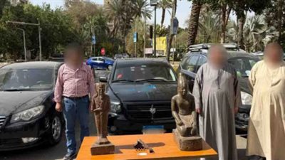 إحباط محاولة احتيال لبيع تماثيل غير أثرية فى القاهرة