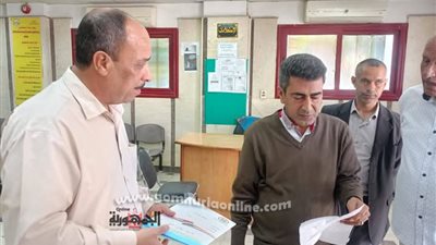 صحصاح يتابع سير العمل بالمركز التكنولوجي بمركز الحمام بمطروح