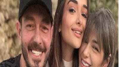 ملك أحمد زاهر برفقة عائلتها فى أحدث ظهور