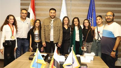 سموحةيكرم أبطال الجمبازالإيقاعي بعد التألق في البطولات المحلية