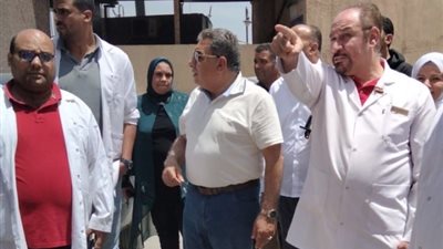 تفاصيل الزيارة المفاجئة لمحافظ الدقهلية فى مستشفى أجا