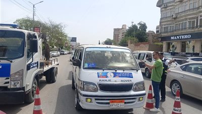 حملة مشتركة للكشف عن تعاطي المواد المخدرة والمخالفات المرورية