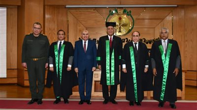 الف مبروك للواء صالح سلامة حصوله علي الدكتوراه