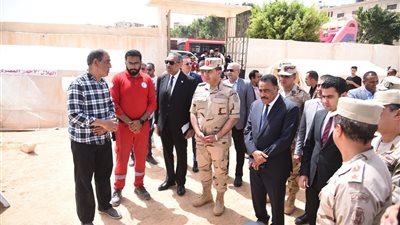 تنفيذ فعاليات التدريب العملي المشــترك لمجابهة الأزمات والكوارث