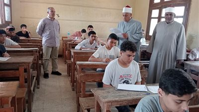 انتظام امتحانات الازهر بمعاهد القليوبية