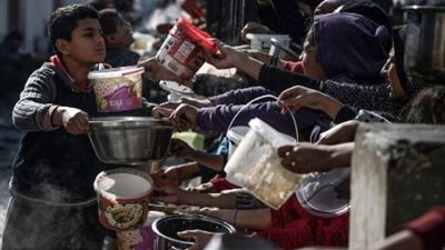 الجوع يفتك بأهالى غزة