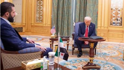 الشرع لترامب: سوريا جسر للتجارة بين الشرق والغرب