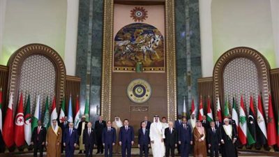 المتحدث الرئاسي ينشر صور مشاركة الرئيس السيسي في القمة العربية الـ34 ببغداد