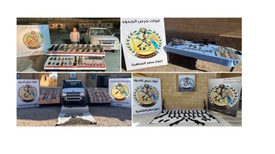 نشاط مكثف لقوات حرس الحدود على كافة الإتجاهات الإستراتيجية للدولة