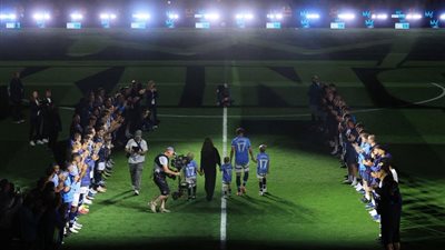 لحظات كيفين دي بروين الأخيرة في ملعب الاتحاد .. شاهد بالفيديو