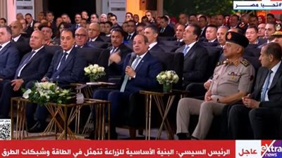 السيسي يشدد على شراكة الدولة والقطاع الخاص في البنية الأساسية